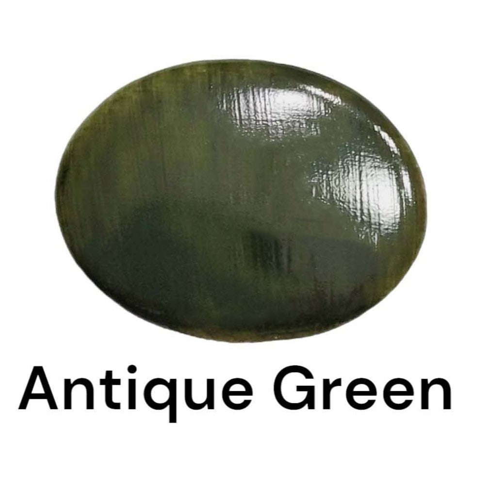 Antique Green Dry Porcelain Paint