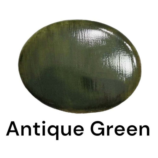 Antique Green Dry Porcelain Paint