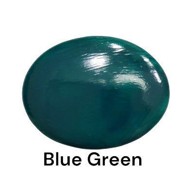 Blue Green Dry Porcelain Paint