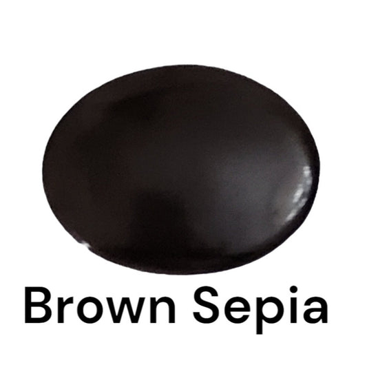 Brown Sepia Dry Porcelain Paint