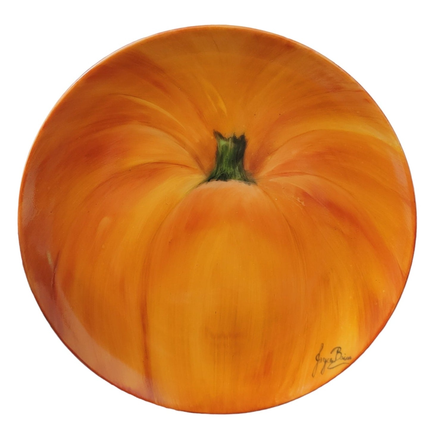 Plate Pumpkin- 7in. Plate 002