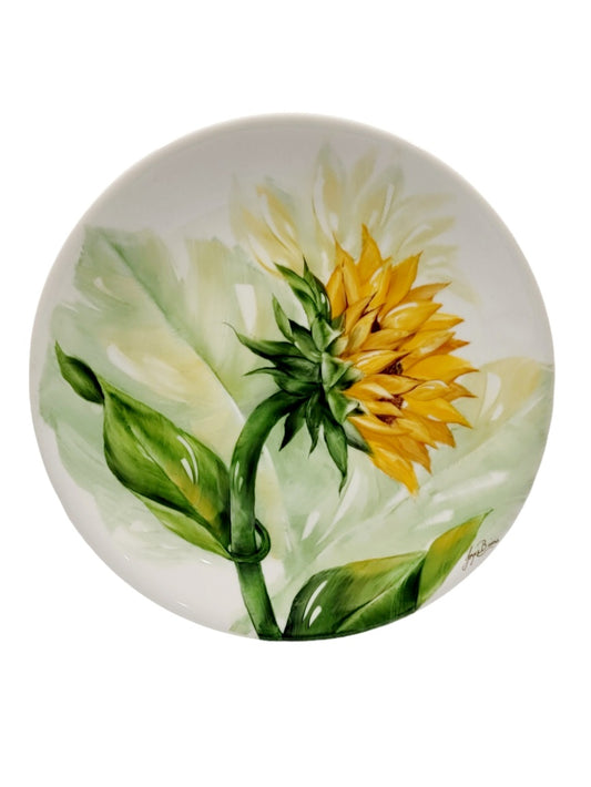 Sunflower plate