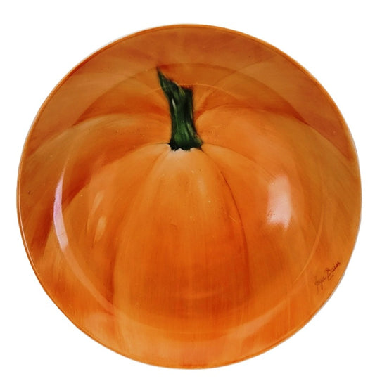 Plate Pumpkin 7 in. Plate - German Porcelain