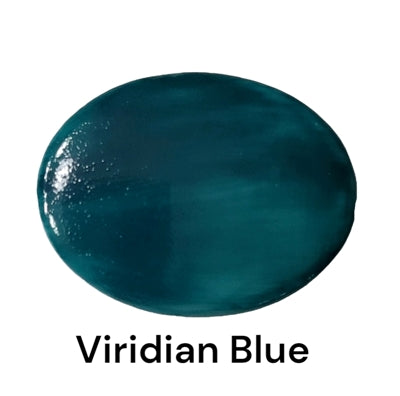 Viridian Blue Dry Porcelain Paint