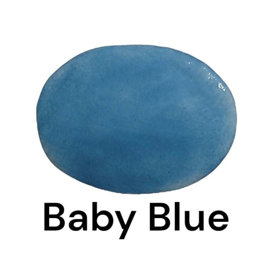 Baby Blue Dry Porcelain Paint