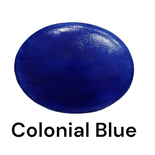 Colonial Blue Dry Porcelain Paint