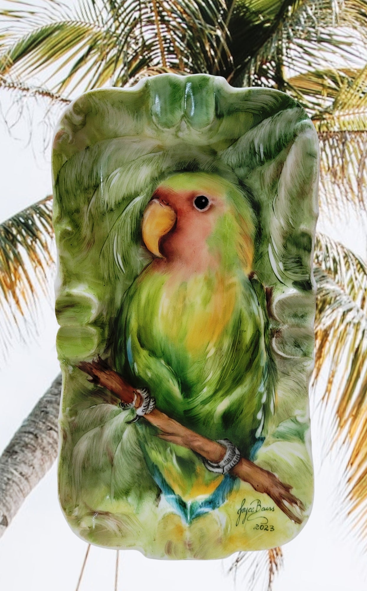 Lovebird Ashtray