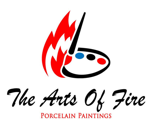 The Arts of Fire Hand Painted Porcelain Art