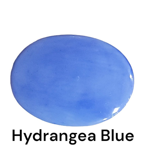 Hydrangea Blue Dry Porcelain Paint